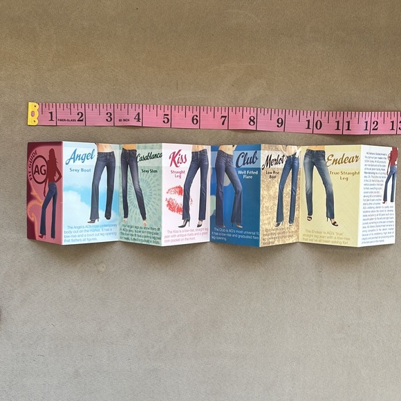 AG Adriano Goldschmied - TAGS for Entourage jeans - Picture 10 of 11